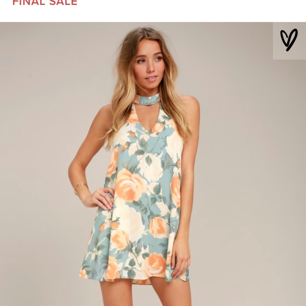Lulus flower dress